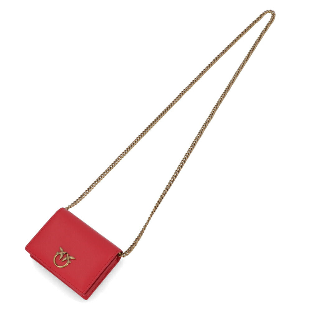 PINKO ショルダーバッグ レッド 1P225S-Y6XT