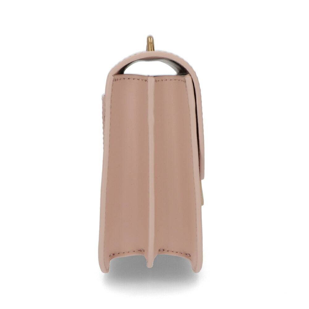 PINKO ショルダーバッグ ベージュ ピンク ブラック 1P22L1-Y7SP