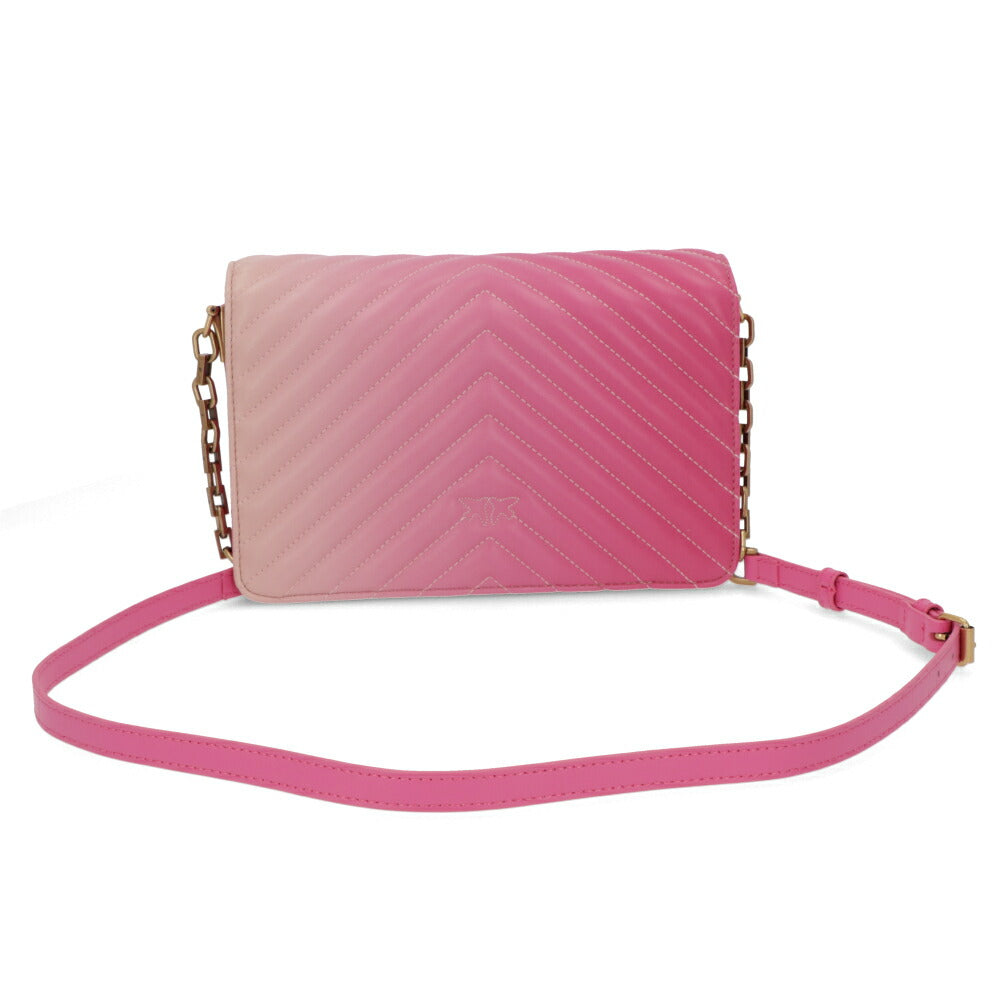 PINKO ショルダーバッグ ピンク グラデーション 1P22Y4-A06R