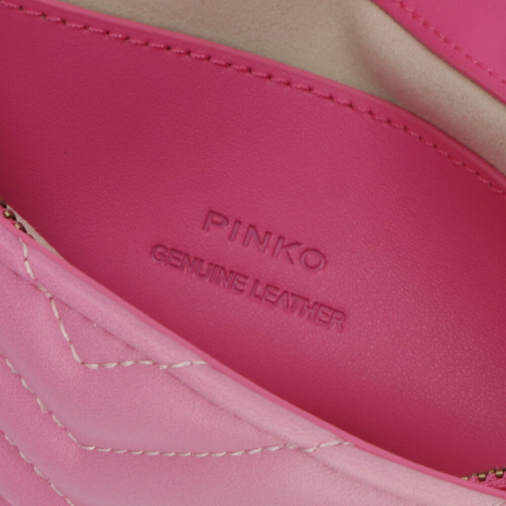 PINKO ショルダーバッグ ピンク グラデーション 1P22Y4-A06R