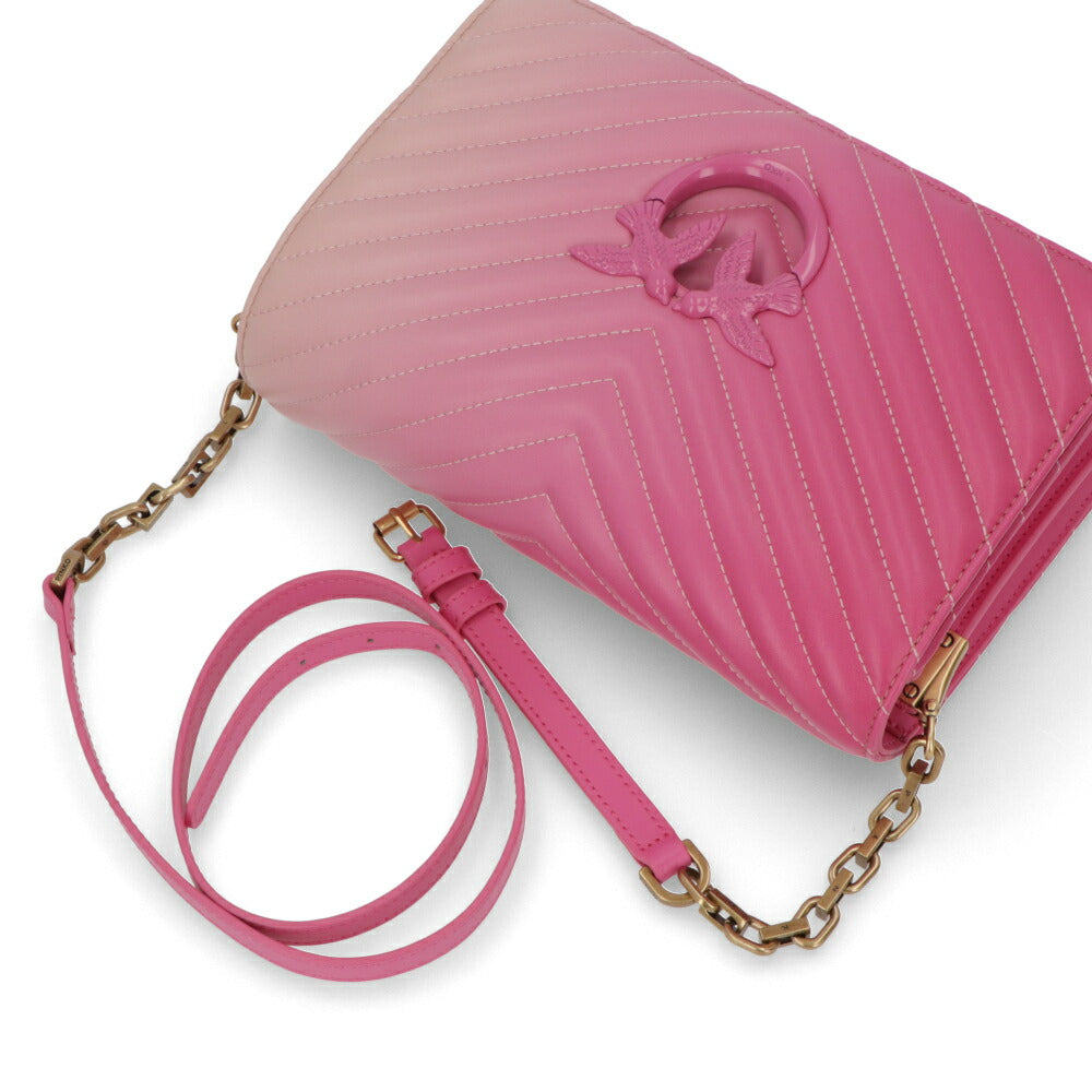 PINKO ショルダーバッグ ピンク グラデーション 1P22Y4-A06R