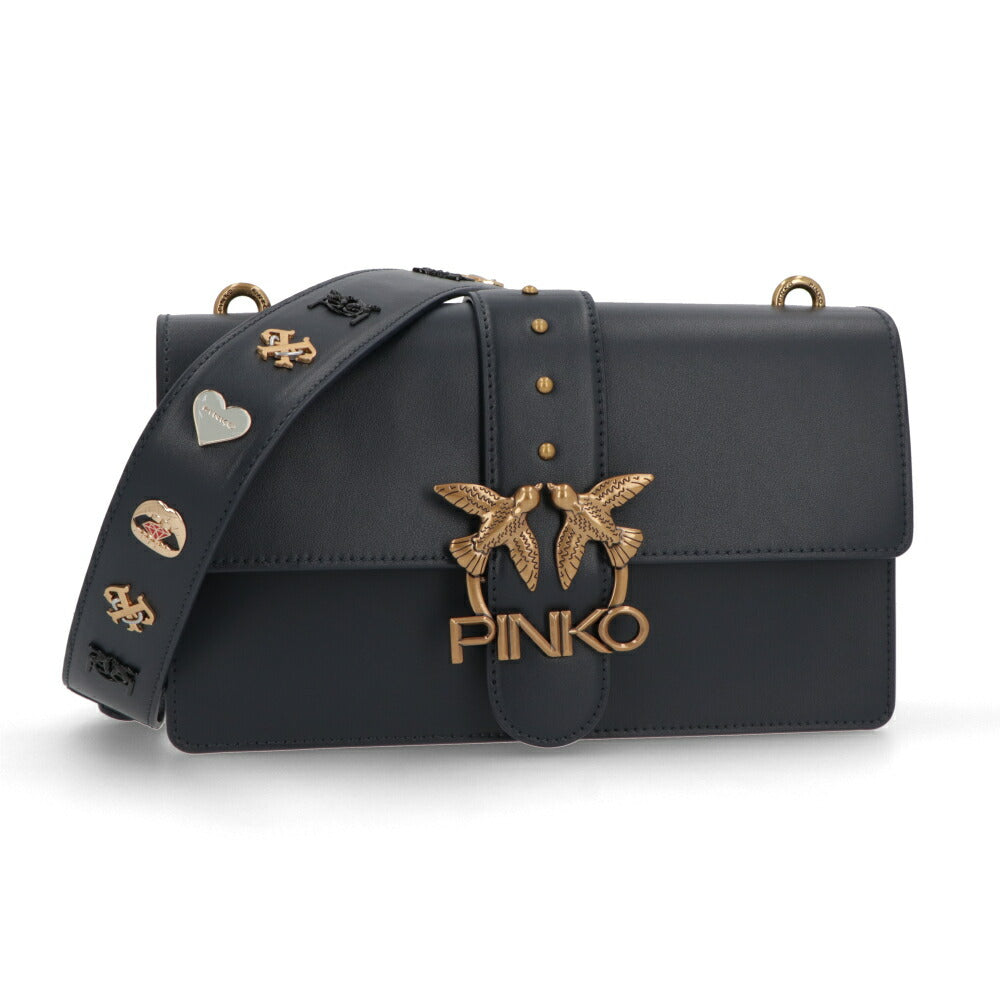 PINKO ショルダーバッグ ネイビー 1P21SD-Y6JC