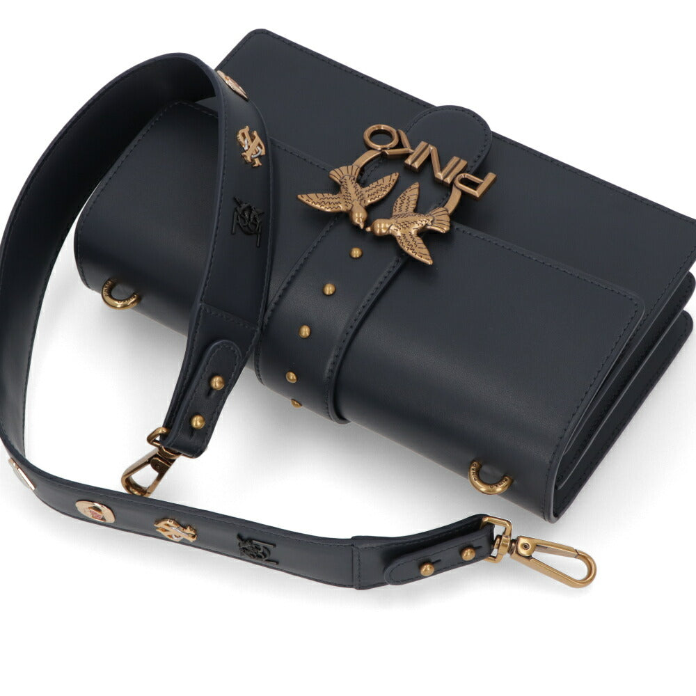 PINKO ショルダーバッグ ネイビー 1P21SD-Y6JC
