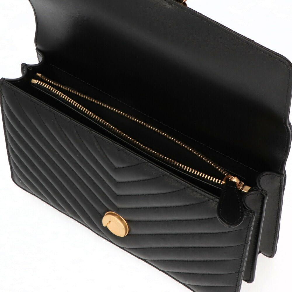 PINKO ショルダーバッグ ホワイト ブラック キルティング 1P21TK-Y6KT