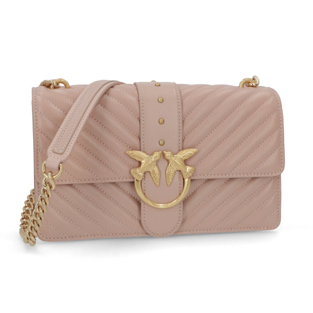 PINKO ショルダーバッグ ピンク キルティング 1P22BT-Y7FY