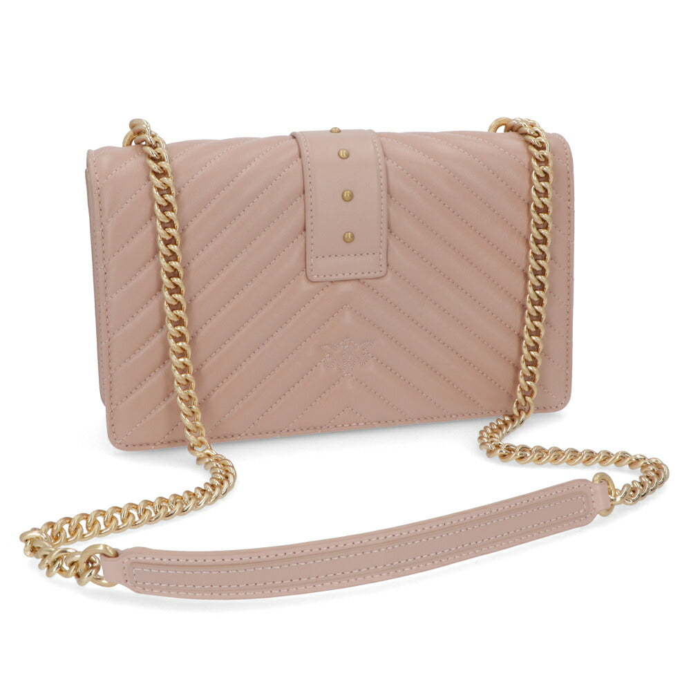 PINKO ショルダーバッグ ピンク キルティング 1P22BT-Y7FY