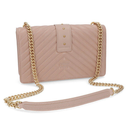 PINKO ショルダーバッグ ピンク キルティング 1P22BT-Y7FY