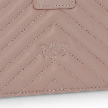 PINKO ショルダーバッグ ピンク キルティング 1P22BT-Y7FY