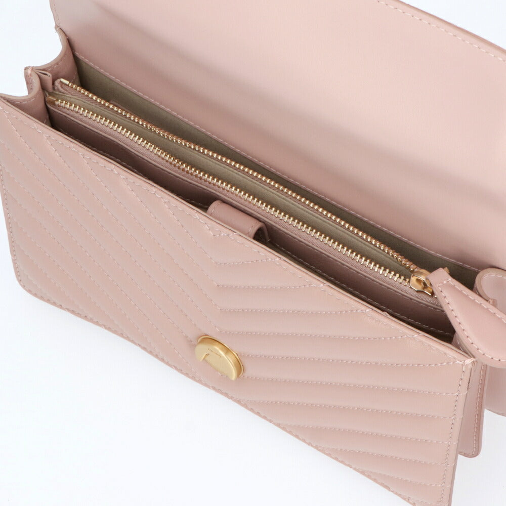 PINKO ショルダーバッグ ピンク キルティング 1P22BT-Y7FY