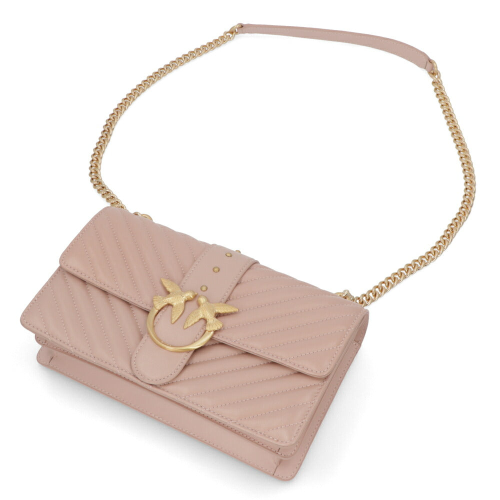 PINKO ショルダーバッグ ピンク キルティング 1P22BT-Y7FY