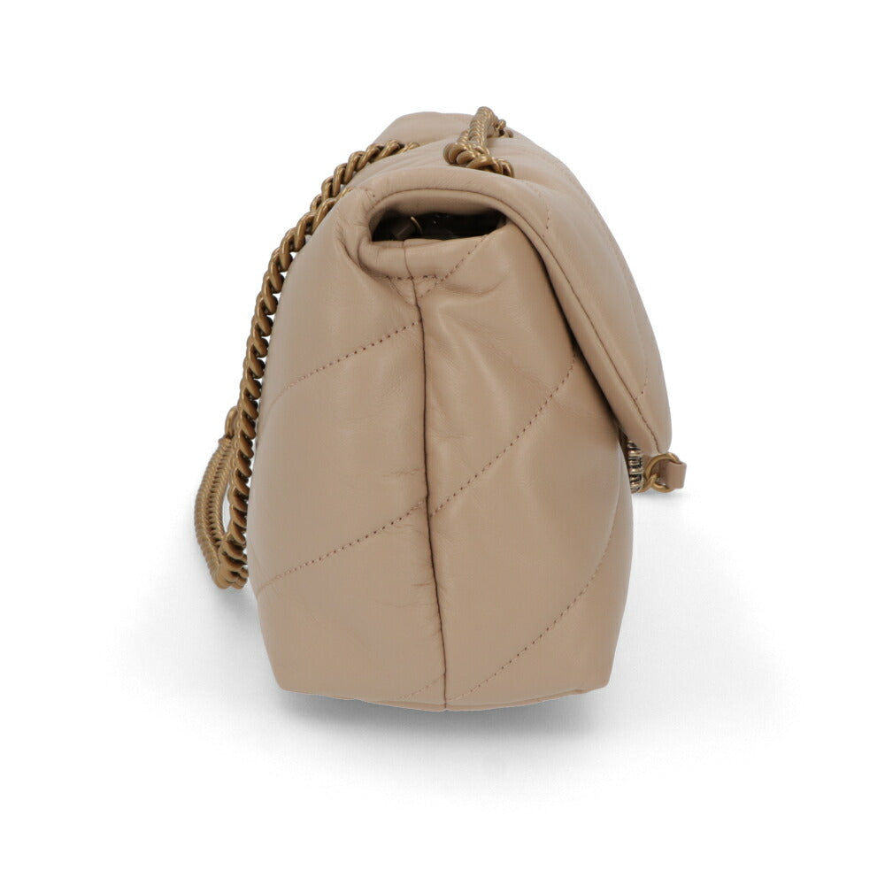 PINKO ショルダーバッグ ベージュ キルティング 1P22AZ-Y6Y3