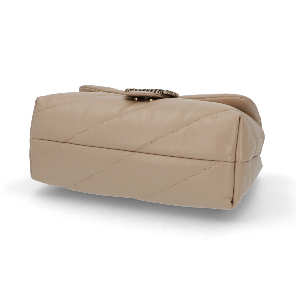 PINKO ショルダーバッグ ベージュ キルティング 1P22AZ-Y6Y3