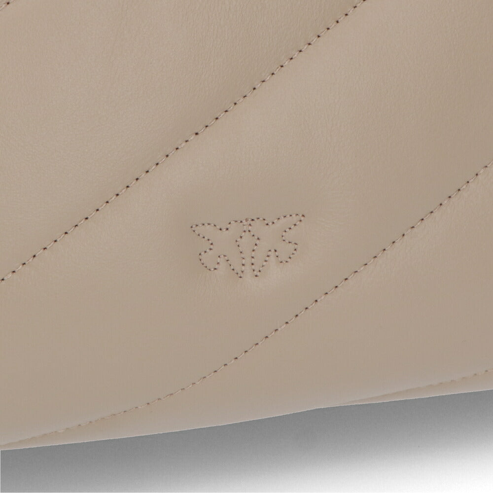 PINKO ショルダーバッグ ベージュ キルティング 1P22AZ-Y6Y3