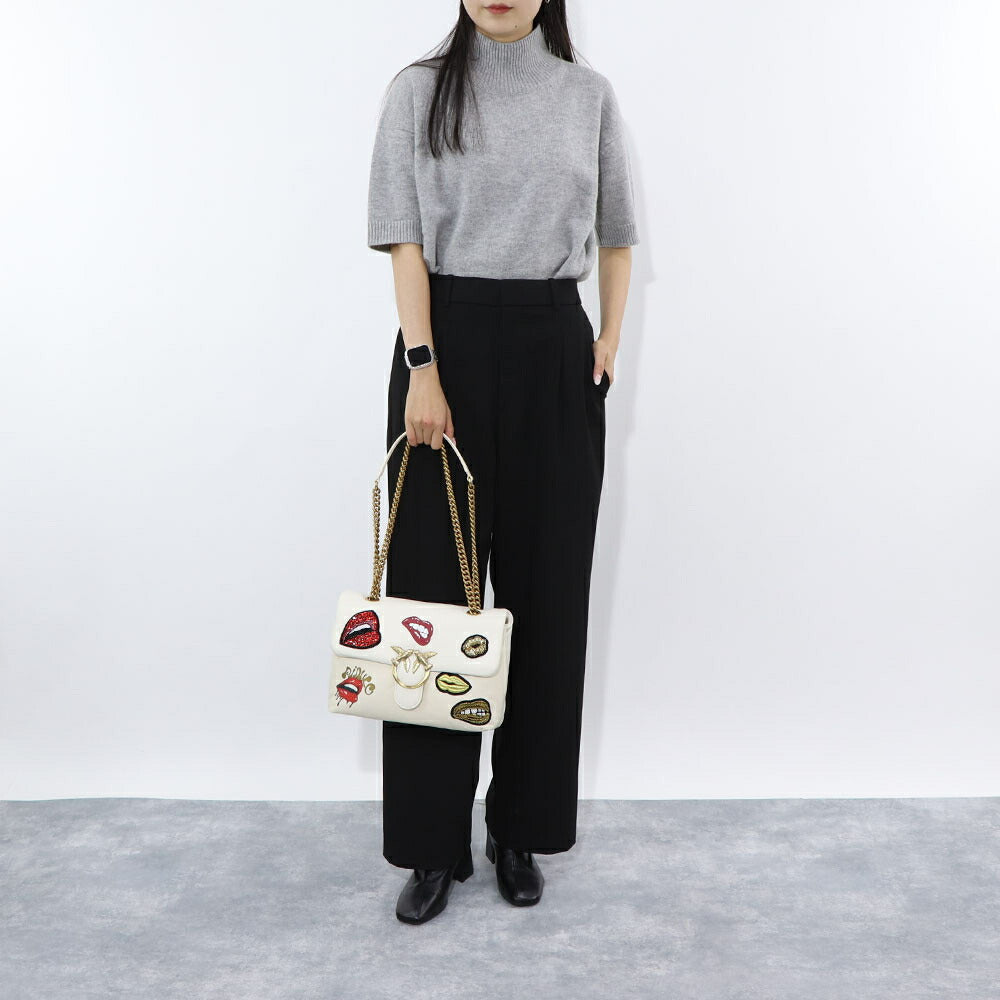 PINKO ショルダーバッグ ホワイト 1G2062-Y7X5