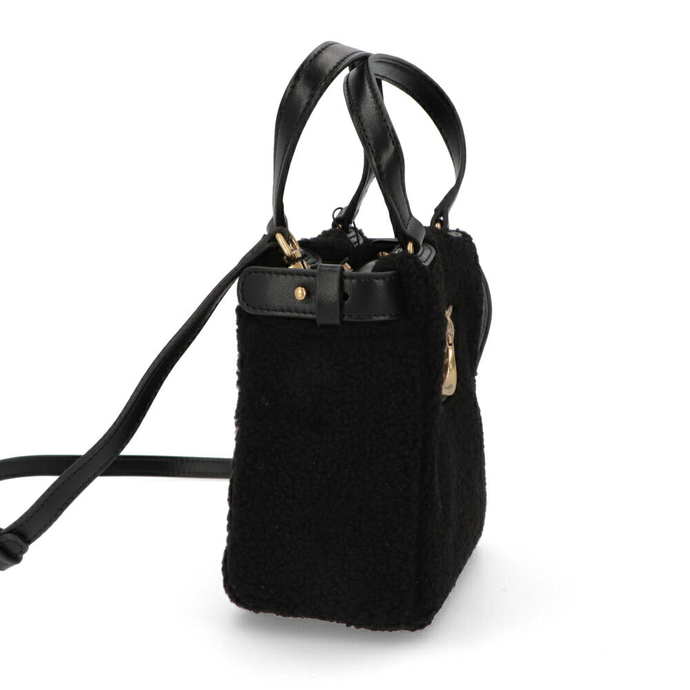 PINKO ショルダーバッグ ブラック レザー 1P22X1-A05J