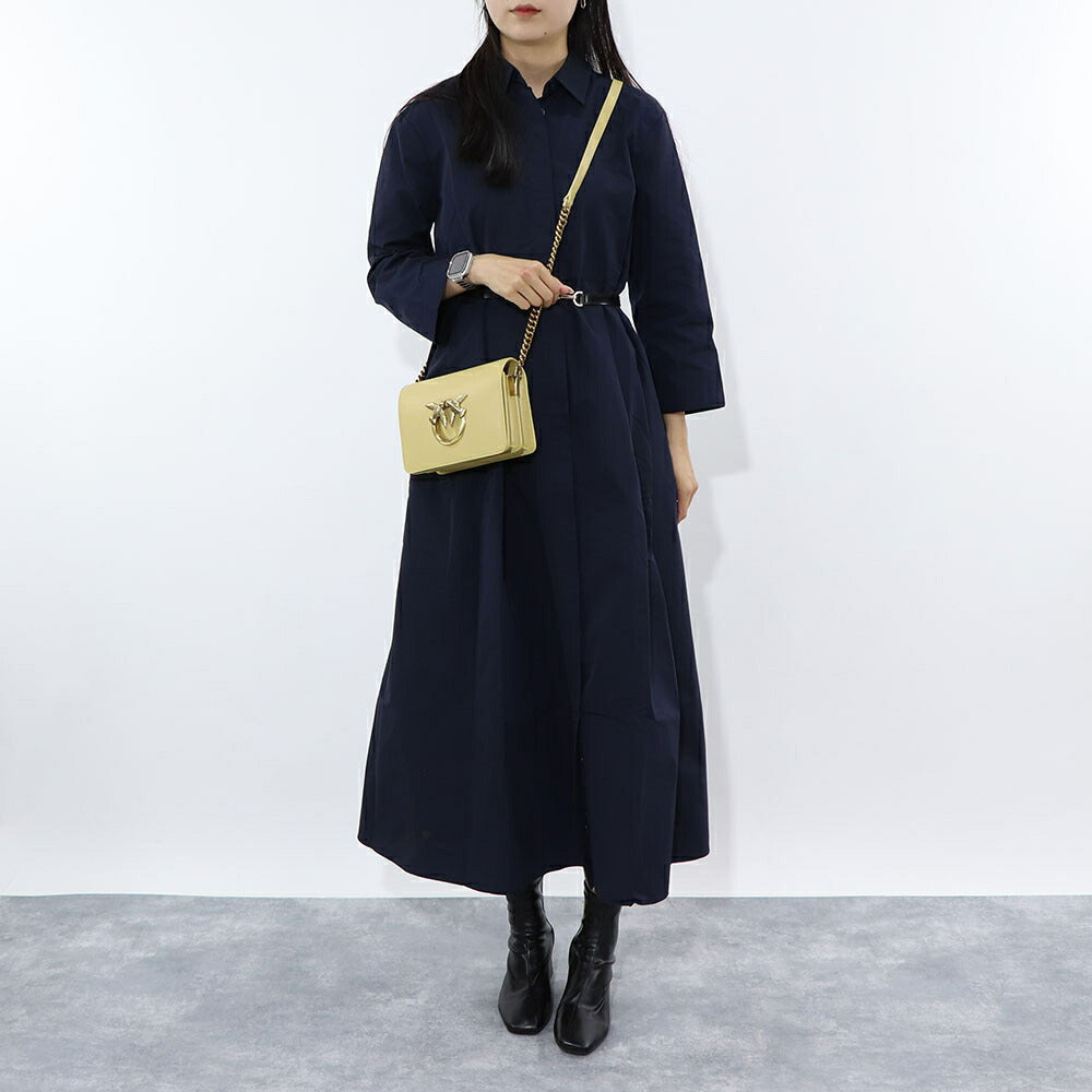 PINKO ショルダーバッグ ベージュ ブラック 1P22QF-Y7SP