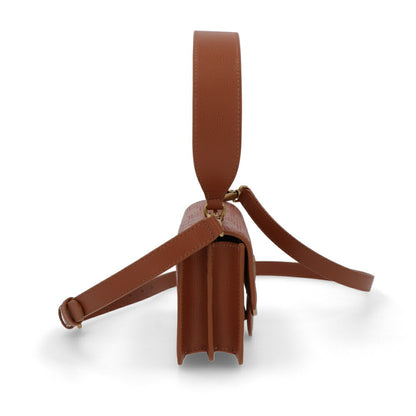 PINKO ショルダーバッグ ブラウン レザー 1P2227-Y6XX