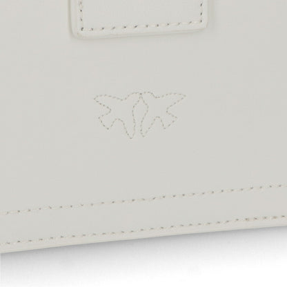 PINKO ショルダーバッグ ホワイト レザー 1P227M-Y6XT