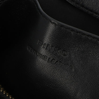 PINKO ショルダーバッグ ブラック レザー キルティング 1P22B1-Y6Y3