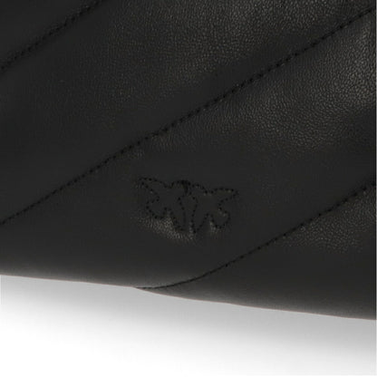 PINKO ショルダーバッグ ブラック レザー スタッズ 1P22CY-Y7GC