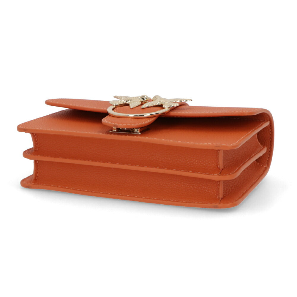 PINKO ショルダーバッグ オレンジ レザー 1P21M0-Y65Z