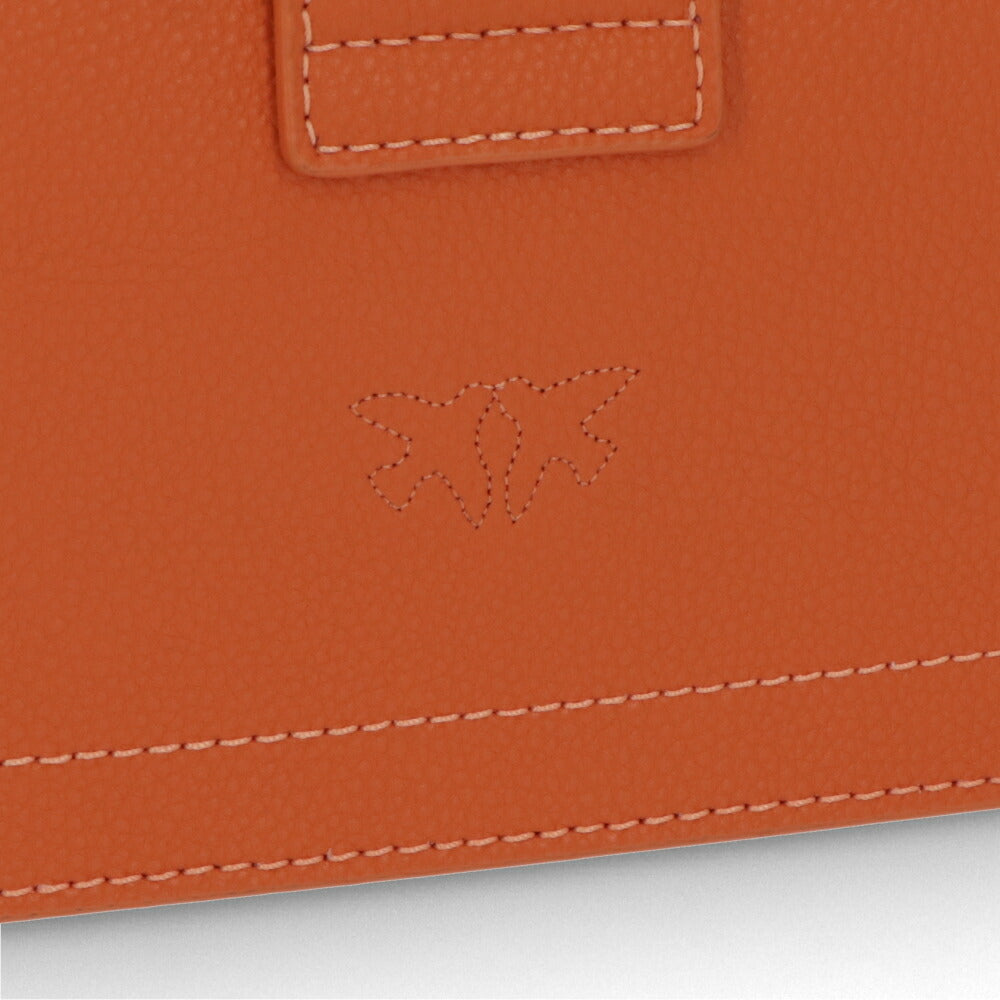 PINKO ショルダーバッグ オレンジ レザー 1P21M0-Y65Z