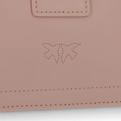 PINKO ショルダーバッグ ピンク レザー 1P21KS-Y5FF