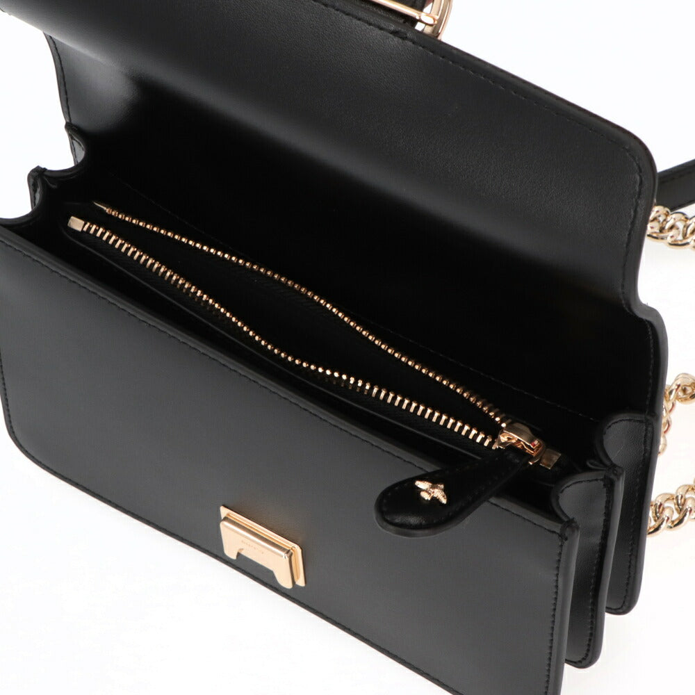 PINKO ショルダーバッグ レッド ブラック レザー 1P21R4-Y5FF