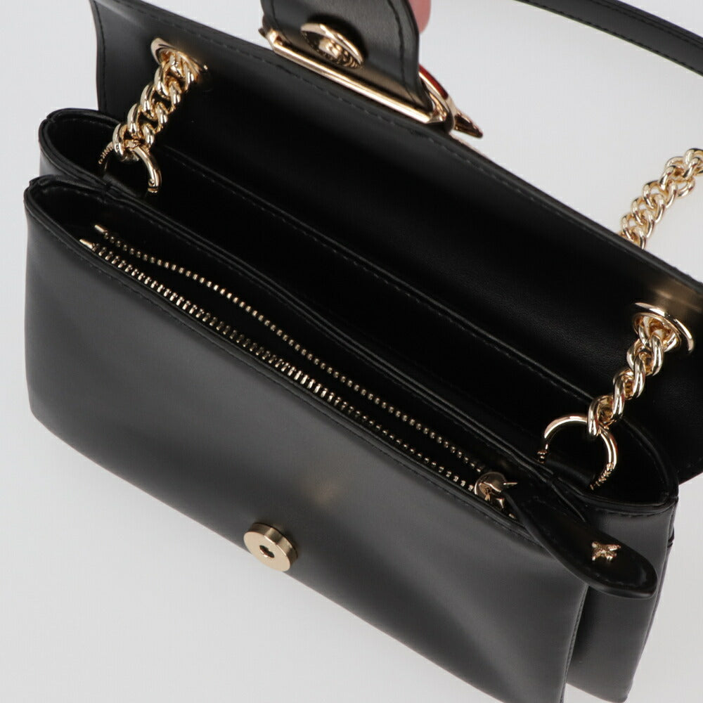 PINKO ショルダーバッグ イエロー ホワイト ピンク レッド アクアグリーン ブラック1P21KU-Y5FF