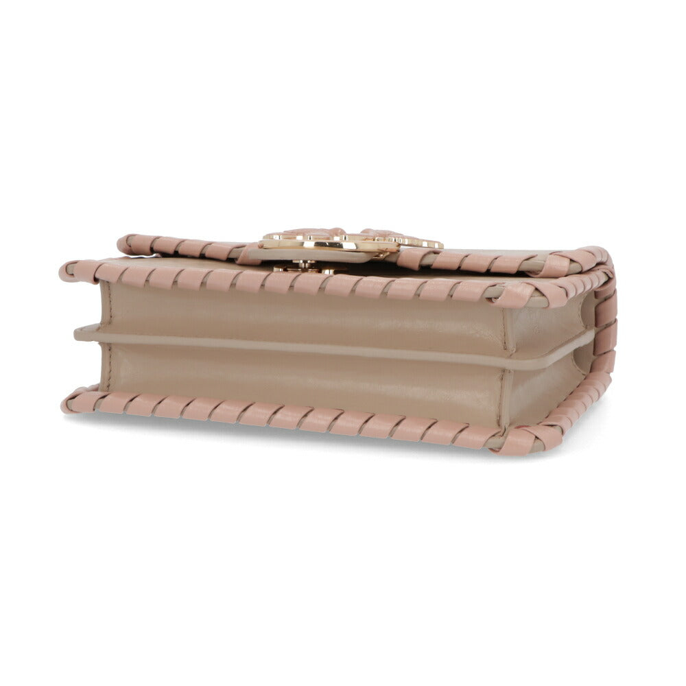 PINKO ショルダーバッグ ベージュ レザー 1P21MG-Y5GB