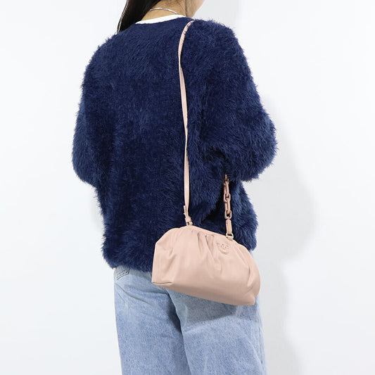 PINKO ショルダーバッグ ピンク レザ 1P22KX-Y7TW