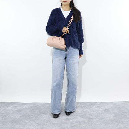 PINKO ショルダーバッグ ピンク レザ 1P22KX-Y7TW