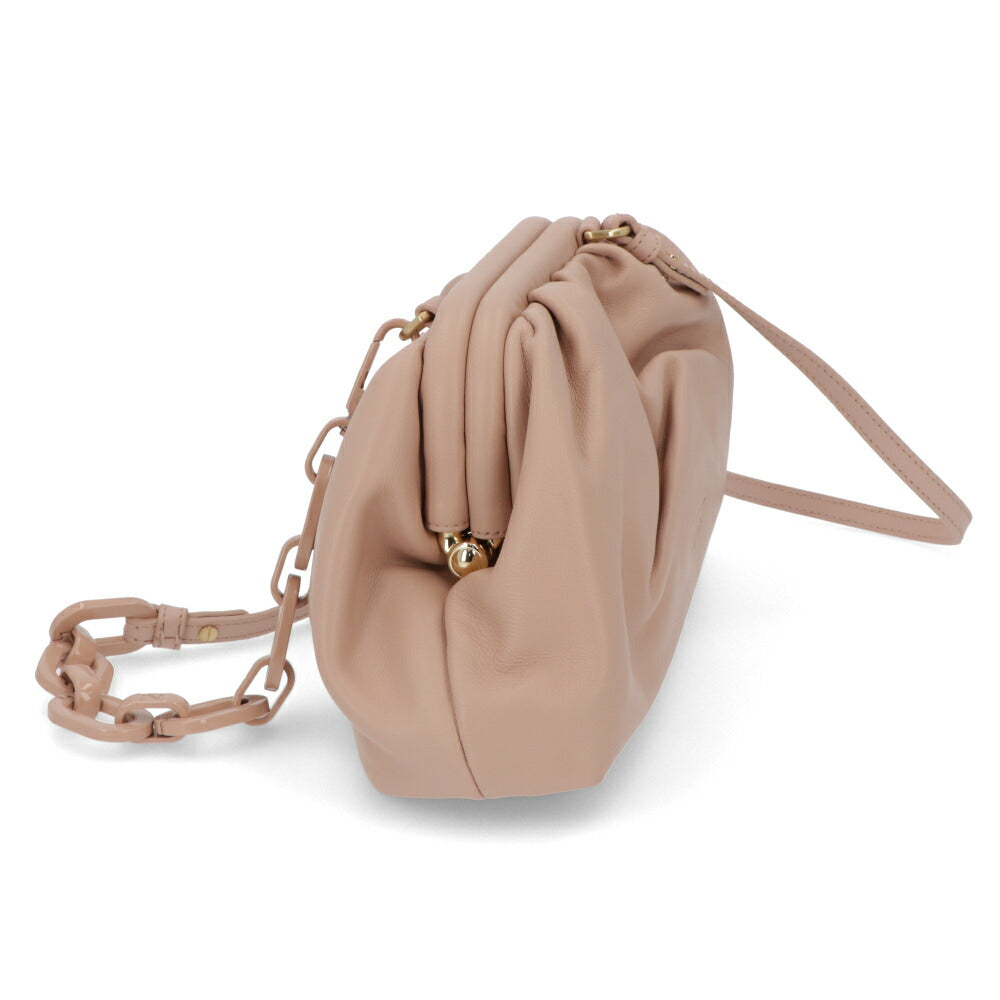 PINKO ショルダーバッグ ピンク レザ 1P22KX-Y7TW