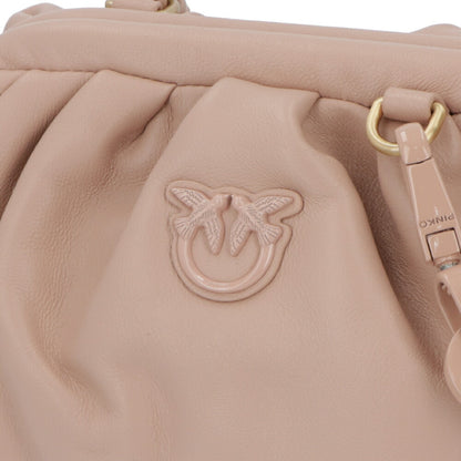 PINKO ショルダーバッグ ピンク レザ 1P22KX-Y7TW