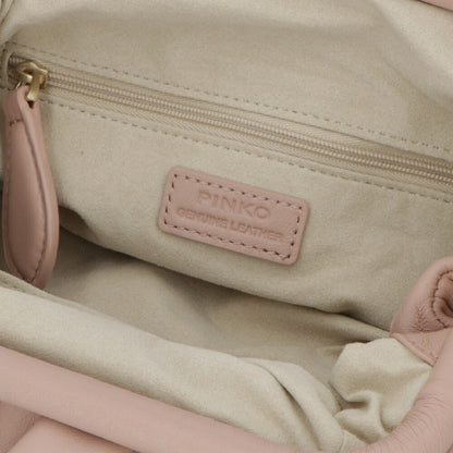 PINKO ショルダーバッグ ピンク レザ 1P22KX-Y7TW
