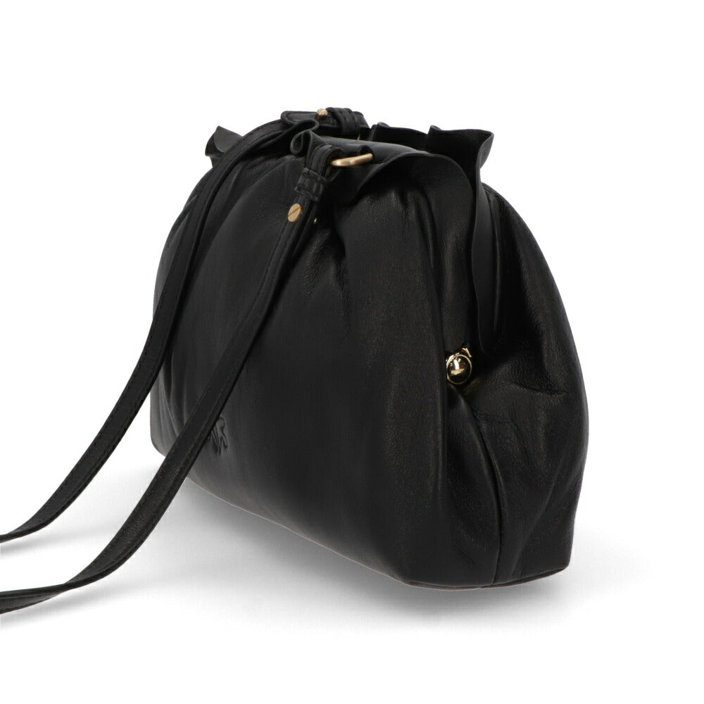 PINKO ショルダーバッグ ブラック レザー 1P22BG-Y7FQ