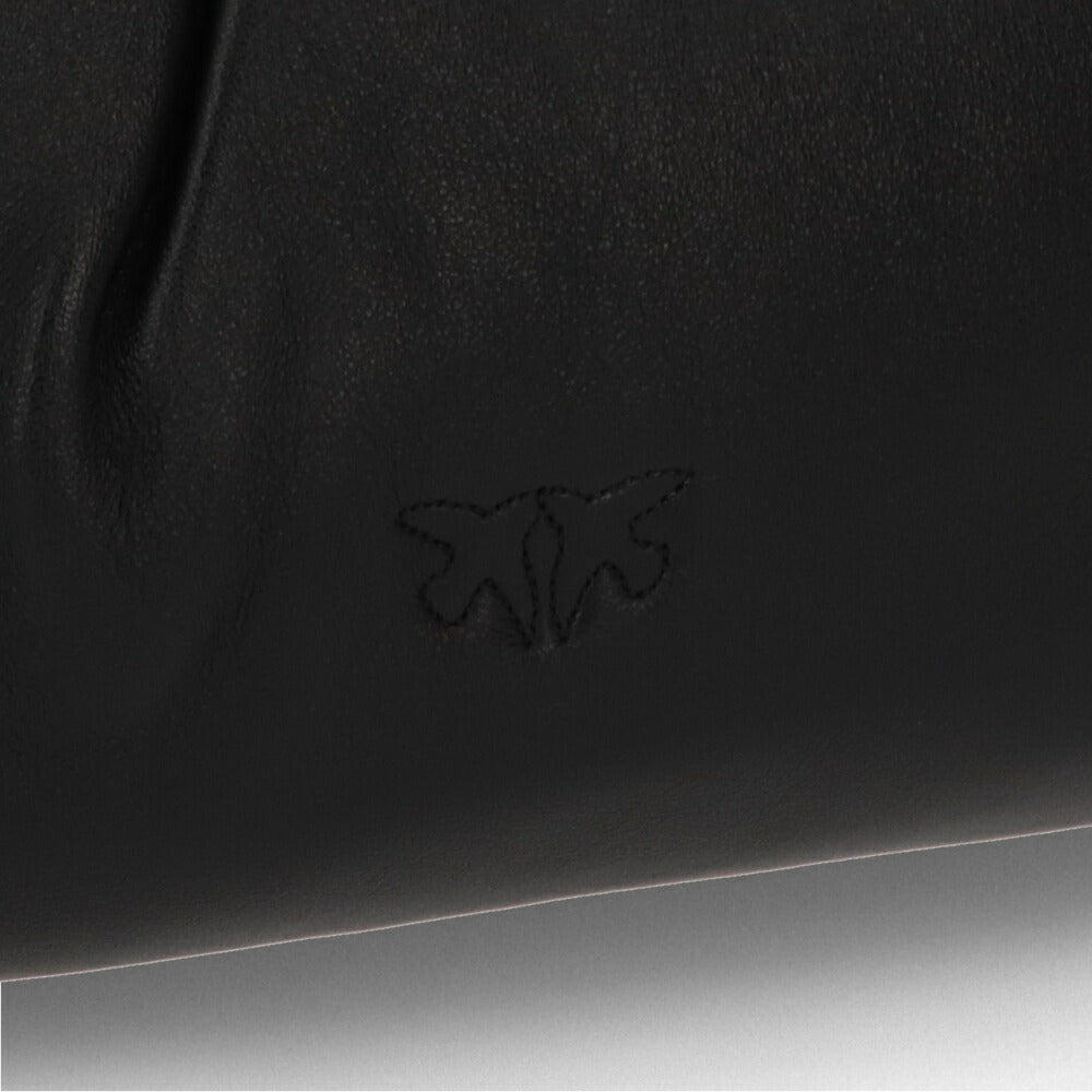 PINKO ショルダーバッグ ブラック レザー 1P22BG-Y7FQ