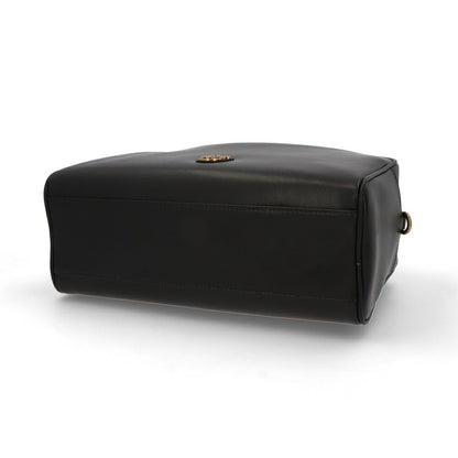 PINKO ハンドバッグ ブラック レザー ショルダーバッグ 1P22GJ-Y6XT