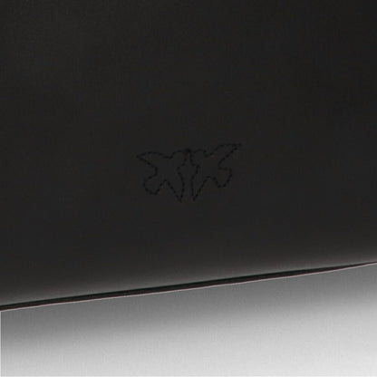 PINKO ハンドバッグ ブラック レザー ショルダーバッグ 1P22GJ-Y6XT