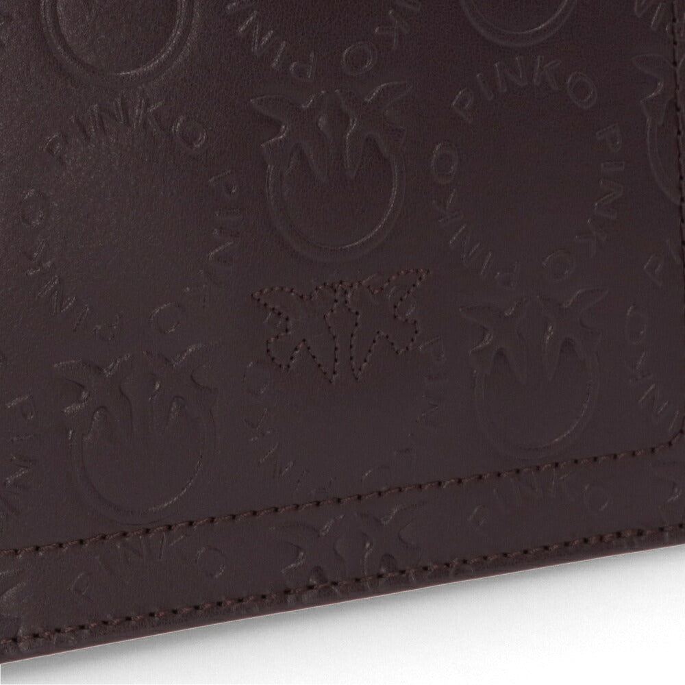 PINKO ハンドバッグ ピンク パープル レザー ショルダーバッグ 1P22VP-A042