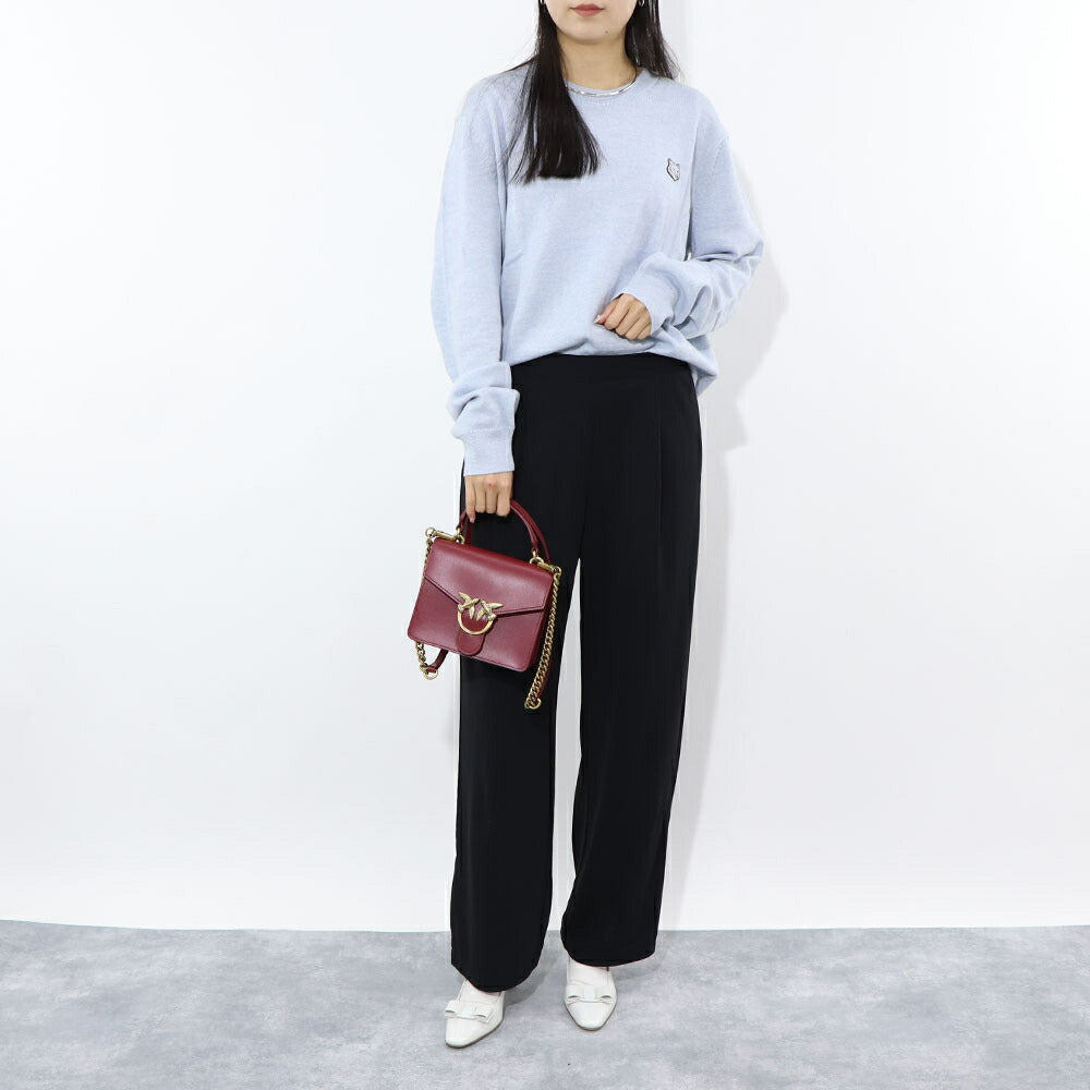 PINKO ハンドバッグ レッド レザー ショルダーバッグ 1P22AK-Y6XT