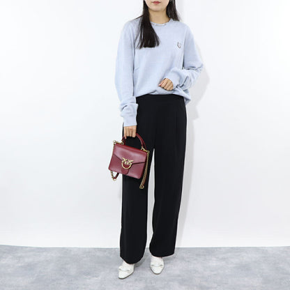 PINKO ハンドバッグ レッド レザー ショルダーバッグ 1P22AK-Y6XT