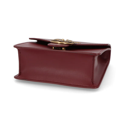 PINKO ハンドバッグ レッド レザー ショルダーバッグ 1P22AK-Y6XT