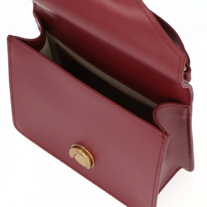 PINKO ハンドバッグ レッド レザー ショルダーバッグ 1P22AK-Y6XT