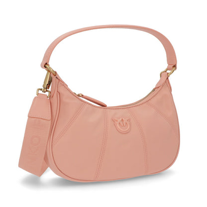 PINKO ハンドバッグ ピンク グリーン ショルダーバッグ 1P22KS-Y7UX