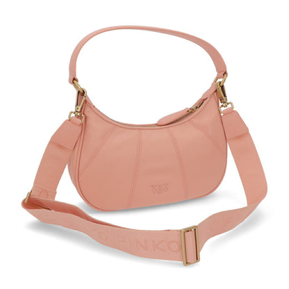 PINKO ハンドバッグ ピンク グリーン ショルダーバッグ 1P22KS-Y7UX