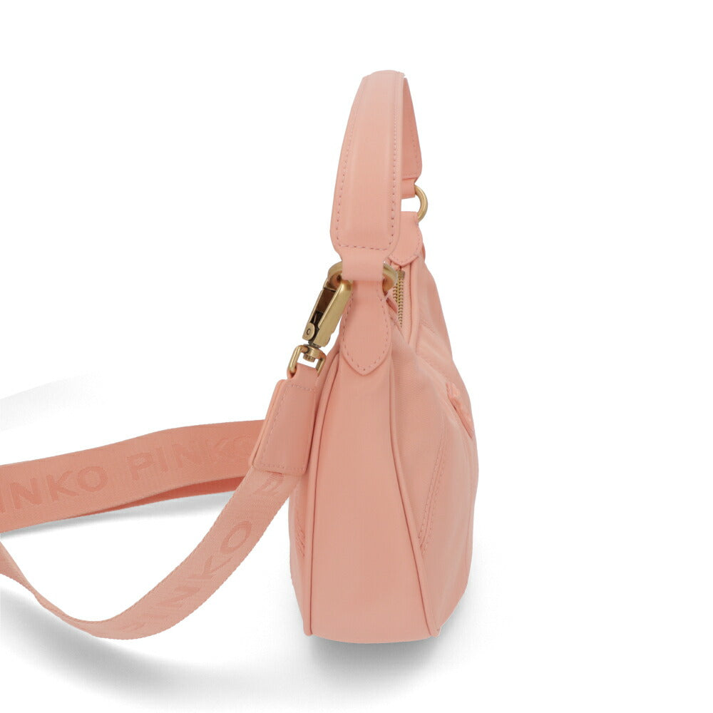 PINKO ハンドバッグ ピンク グリーン ショルダーバッグ 1P22KS-Y7UX