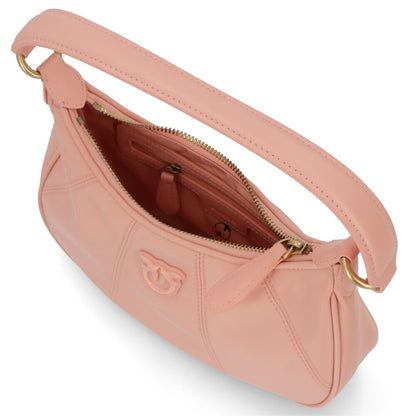 PINKO ハンドバッグ ピンク グリーン ショルダーバッグ 1P22KS-Y7UX