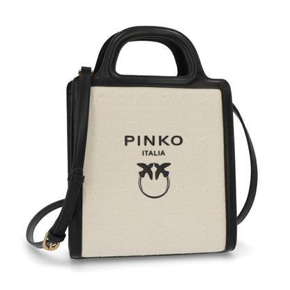 PINKO ハンドバッグ ブラウン ブラック ショルダーバッグ 1P22MV-Y7V3