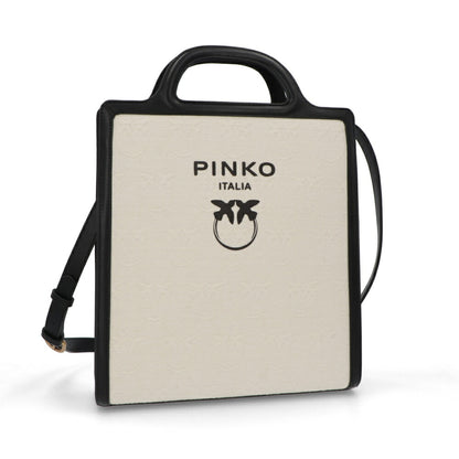 PINKO ハンドバッグ ブラウン ブラック ショルダーバッグ 1P22MU-Y7V3